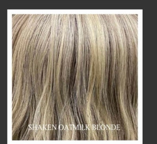 Kylie in shaken oatmilk blonde hand tied.