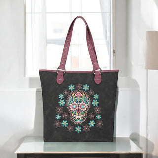 Montana West sugar skull toteI’m 